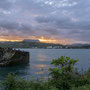 Baracoa couché de soleil derrière el Yunque