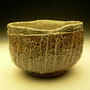 MARGARET SUMICH - TEA BOWL - SALT FIRED - 7cmH x 10cmD - #MS61B .....SOLD