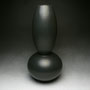 PETER COLLIS - VASE, DOUBLE CURVE, BLACK - 31cmH x 14cmD, 1.7kg #PC231