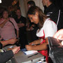 Belsy & Florian am Autogrammstand