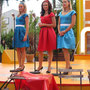 Das Trio "Lollipop" bzw. "SMS" in der Generalprobe