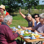 Andrea Weinke-Lau, Verein Gross Laasch Flexibel e.V. - Senioren aus Neustadt Glewe zu Besuch in Groß Laasch 