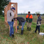 Andrea Weinke-Lau Fotos vom Arbeitseinsatz in Gross Laasch auf der Obstwiese