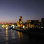 Entering Port Ghalib at night - magic!