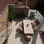 WPC PLUS Terrassendielen Beige Dachterrasse Wien