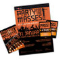 Flyer, Plakate und Werbeanzeigen für die größte Depeche Mode Party Norddeutschlands