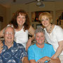 Dad, Sue, Aunt Cathy, and me