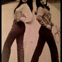 Loretta Lynn and her sister Peggy Sue Webb