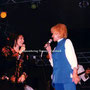 Loretta Lynn and Tammy Wynette at Loretta Lynn Ranch in the summer of 1997. Tammy sang "D-I-V-O-R-C-E" and "Stand By Your Man" then left the concert. Tammy looked so frail. The following April, she passed away.