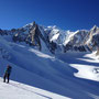 Devant Tour Ronde, Mt-Blanc, Maudit et Combe Maudite