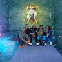 Dans les Grottes de la Mer de Glace
