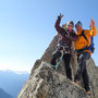 Pause photo sur l'arête