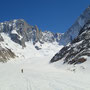 Ski relax sur le Glacier de Leschaux