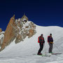 Michael et Jeff à L'Aig du Midi