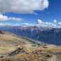 Tiefblick nach Sent