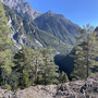 Blick zur Clemgia-Schlucht