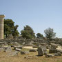 Olympia: zerfallener Tempel