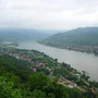 Donau in der Nähe des Donauknies