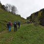 Start bei trübem Wetter