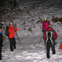 Kurze Pause vor dem steilen Rüttelhorn Aufstieg