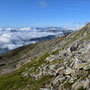 Blick zurück auf unsere Wanderroute