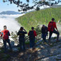 Fantastischer Blick senkrecht in die Schlucht von Moutier hinunter