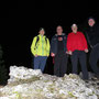 Gruppenfoto vor dem Gipfelabstieg