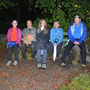 Gruppenfoto auf dem Rückweg