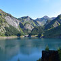 Blick zurück am Lago Luzzone