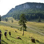 Blick aufs heutige Gipfelziel