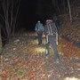Start auf dem Hinteregg - Wanderweg ohne Schnee