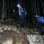 Felsstufe vor dem Waldaustritt