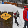 Start auf dem Wanderweg