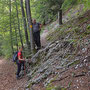 wir nehmen einen neuen, schönen Wanderweg