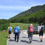 Start hinter den Chamben in der Solmatt