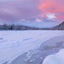 Der Fluss Glommen im Winter - Foto: Edward Scholten
