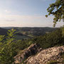 Blick vom Glatzenstein nach Rabenshof und Enzenreuth