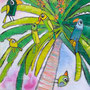 'Teneriffa-Palme I' (30 x 60 cm)