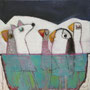 'Im Hotpot' (30 x 30 cm)