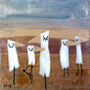 'Strandläufer Teil 1' (30 x 30 cm)