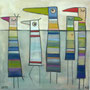 'Flut' (70 x 70 cm)