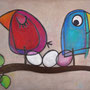 'Das Nest' (80 x 100 cm)