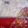 'Der Vogelhaufen' (80 x 80 cm)