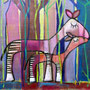 'Okapis' (60 x 80 cm)