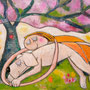'Meine Flusi' (70 x 90 cm)