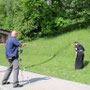 Fotoshooting für „Ich und meine Zwillinge"