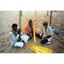 Dreiecksteckung: Puri Beach, Orissa/Indien, 2005