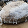Bevroren steen Stavoren 2011 