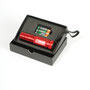 Werbegeschenk rote Taschenlampe mit Lasergravur in schöner Geschenkverpackung von biasto laserdesign