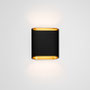 black structure-gold anodised